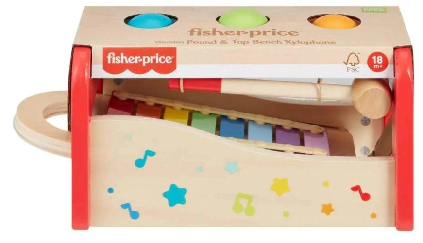 Fisher-price - Xilofone De Madeira - Mattel Hxt88 Multicolor